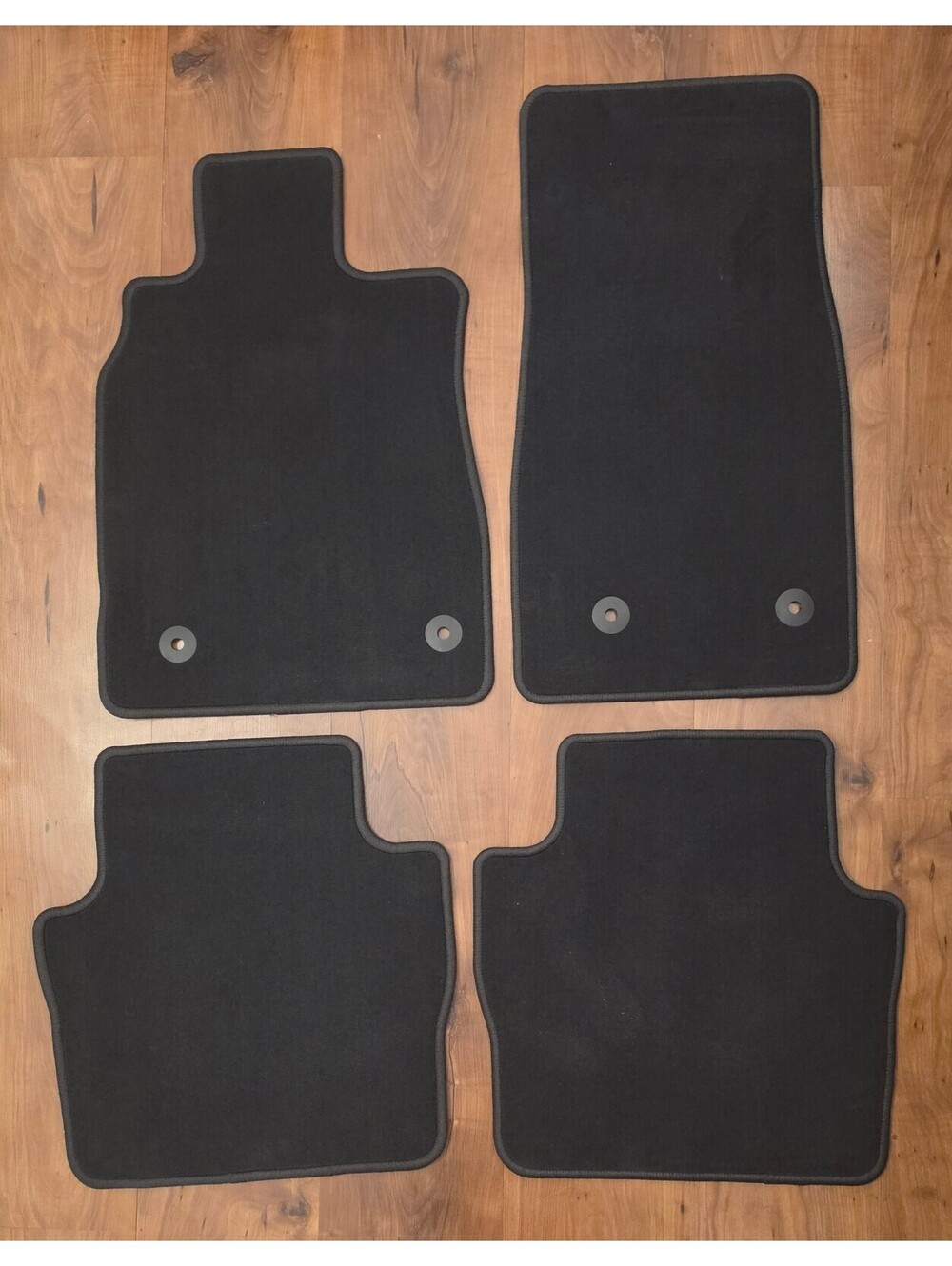 Genuine OEM GM Cadillac CT5 Fr/Rr Carpeted Floor Mats Blk Set,Prt# 85087328, 336
